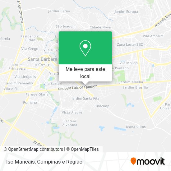 Iso Mancais mapa