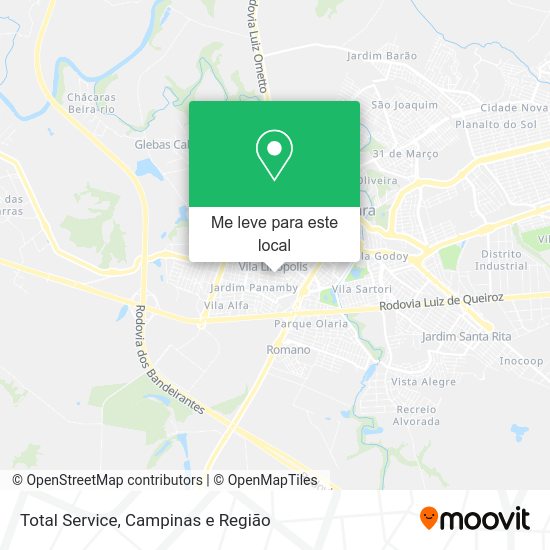 Total Service mapa