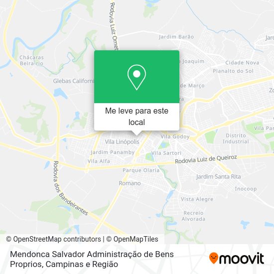 Mendonca Salvador Administração de Bens Proprios mapa