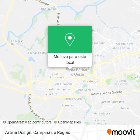 Artma Design mapa