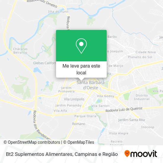 Bt2 Suplementos Alimentares mapa