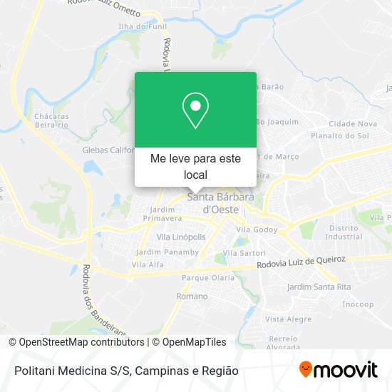 Politani Medicina S/S mapa