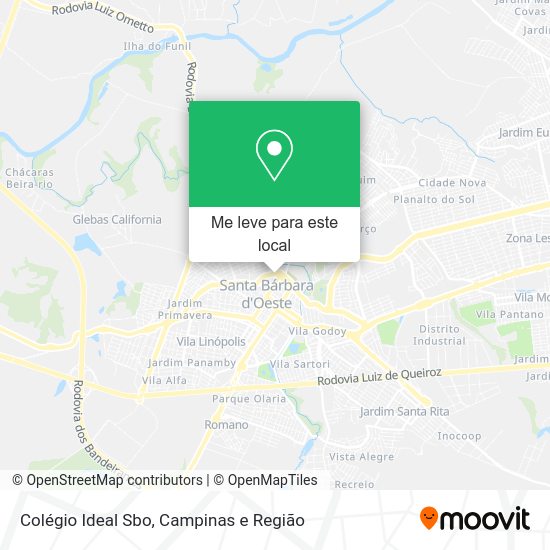 Colégio Ideal Sbo mapa