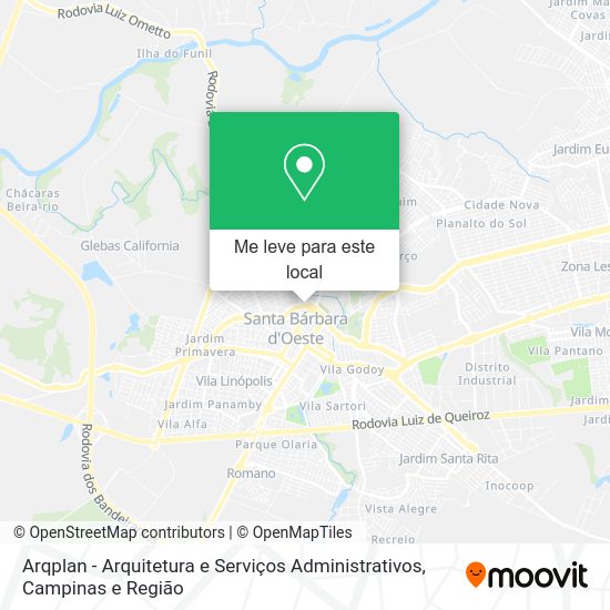 Arqplan - Arquitetura e Serviços Administrativos mapa