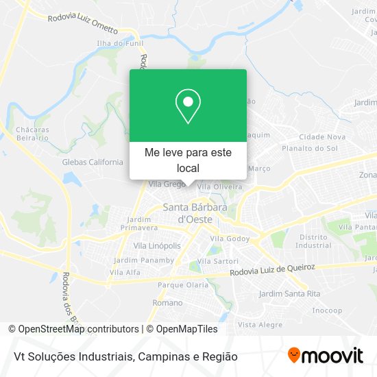 Vt Soluções Industriais mapa