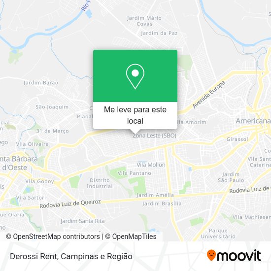 Derossi Rent mapa
