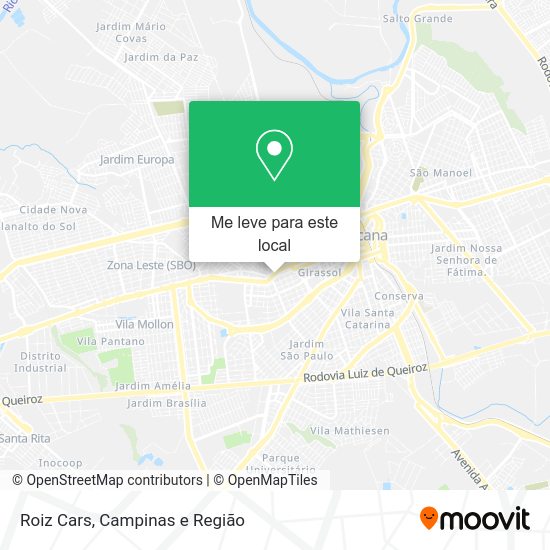 Roiz Cars mapa