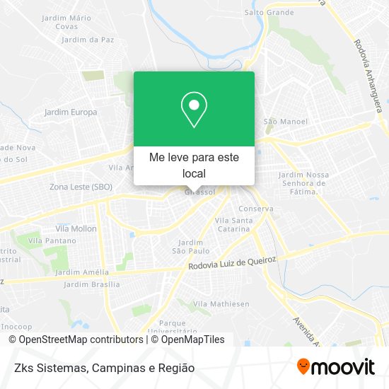Zks Sistemas mapa