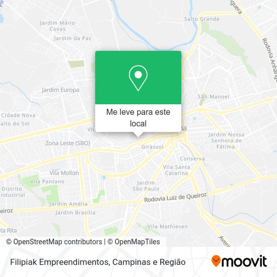 Filipiak Empreendimentos mapa