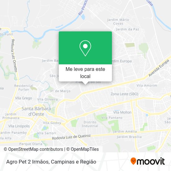 Agro Pet 2 Irmãos mapa