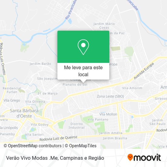 Verão Vivo Modas .Me mapa