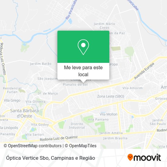 Óptica Vertice Sbo mapa
