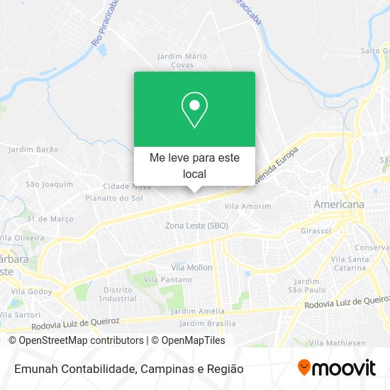 Emunah Contabilidade mapa