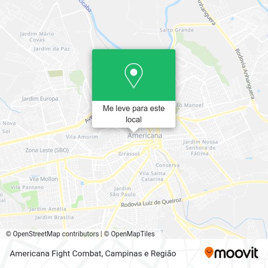 Americana Fight Combat mapa