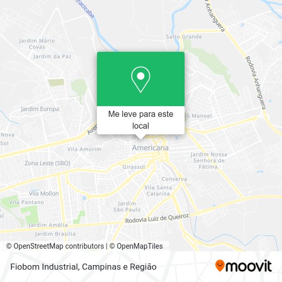 Fiobom Industrial mapa