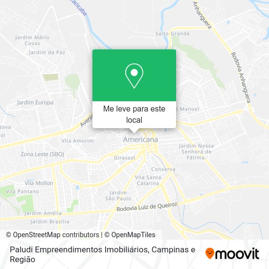 Paludi Empreendimentos Imobiliários mapa