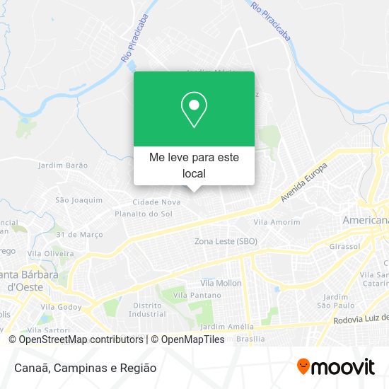 Canaã mapa