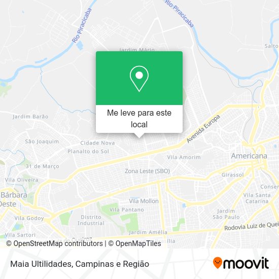 Maia Ultilidades mapa
