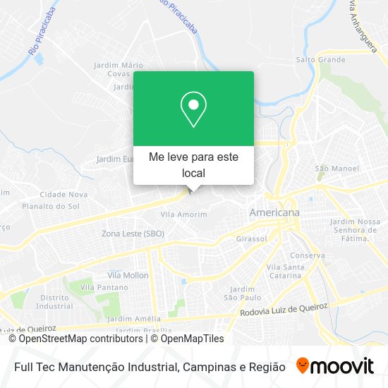 Full Tec Manutenção Industrial mapa