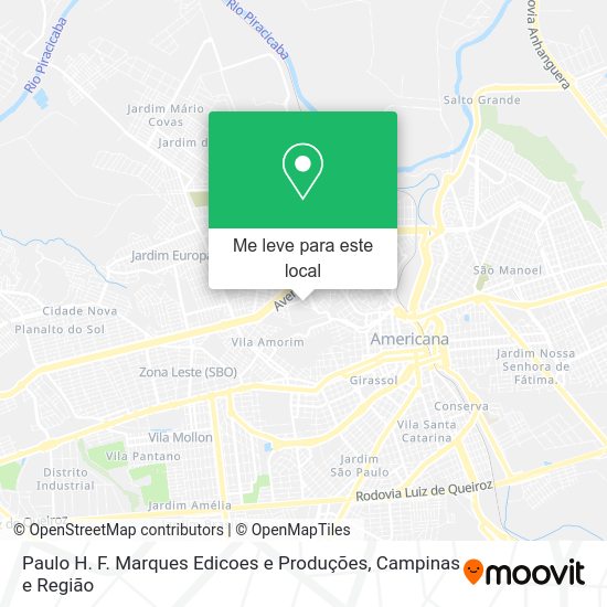 Paulo H. F. Marques Edicoes e Produções mapa
