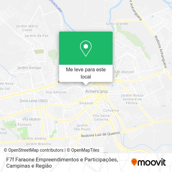 F7f Faraone Empreendimentos e Participações mapa