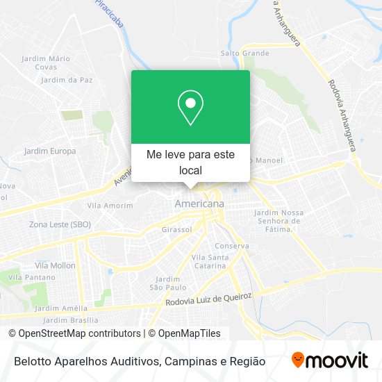 Belotto Aparelhos Auditivos mapa