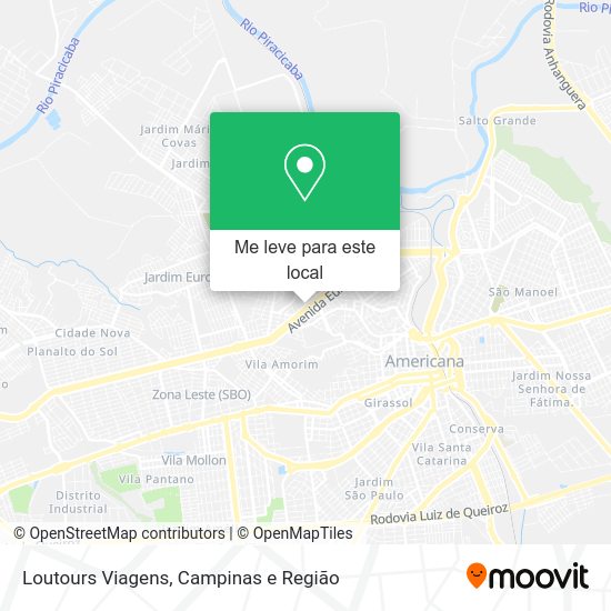 Loutours Viagens mapa