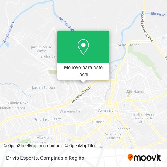 Drivis Esports mapa