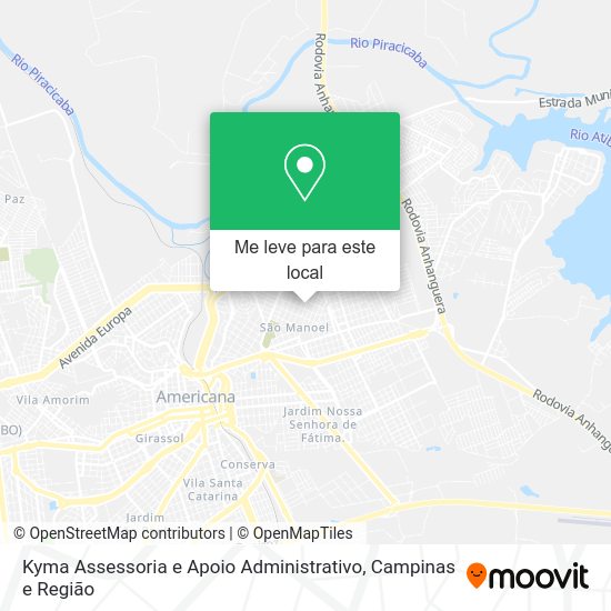 Kyma Assessoria e Apoio Administrativo mapa
