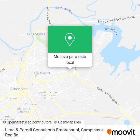Lima & Parodi Consultoria Empresarial mapa