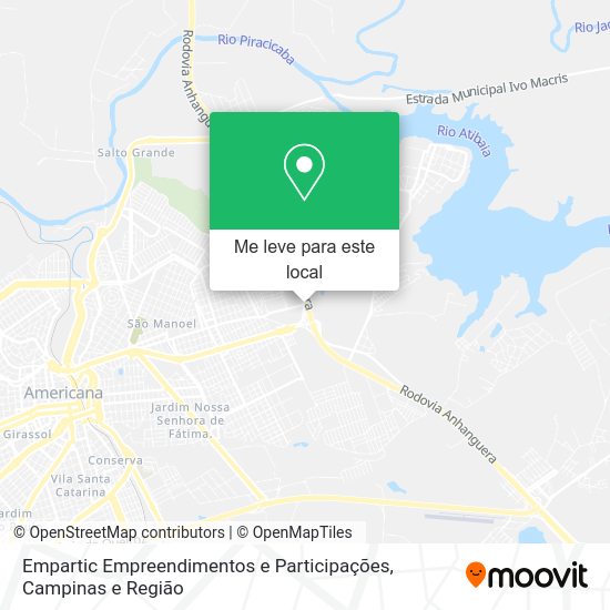 Empartic Empreendimentos e Participações mapa