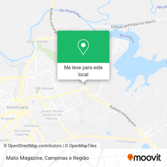 Malis Magazine mapa