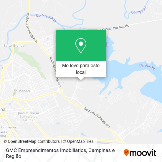 GMC Empreendimentos Imobiliários mapa