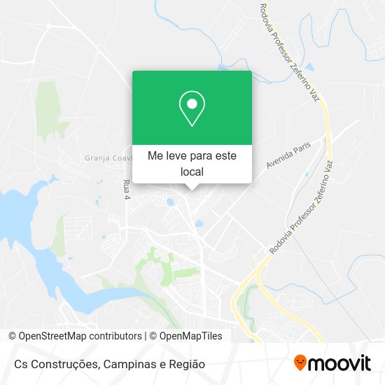 Cs Construções mapa