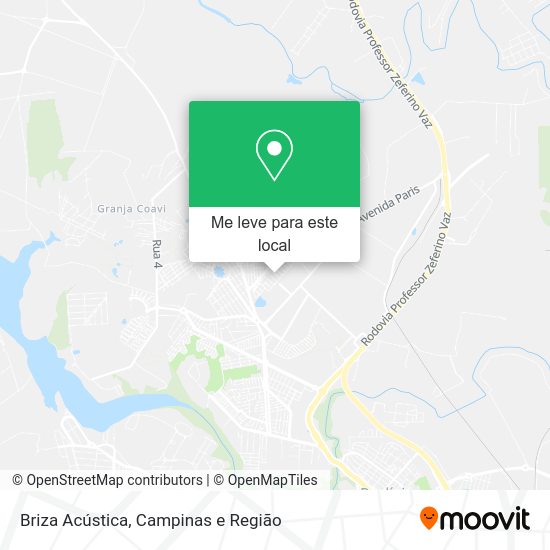Briza Acústica mapa