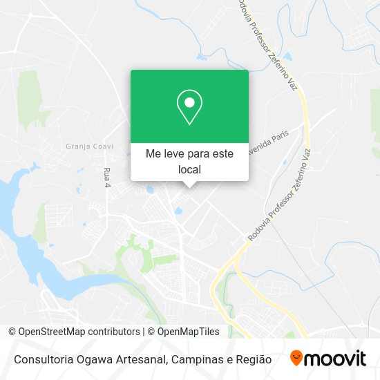 Consultoria Ogawa Artesanal mapa