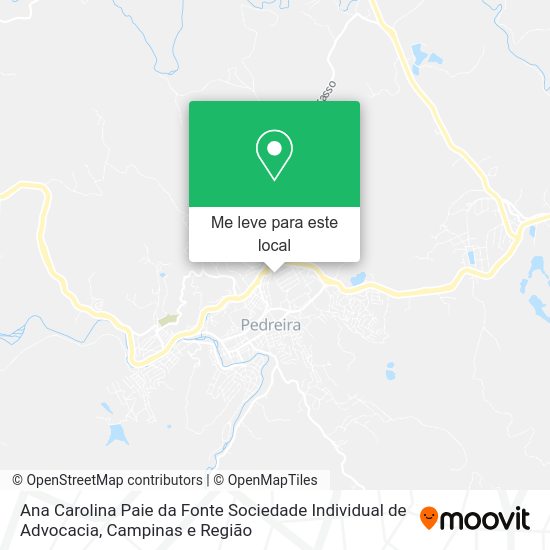 Ana Carolina Paie da Fonte Sociedade Individual de Advocacia mapa