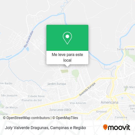 Joly Valverde Dragunas mapa
