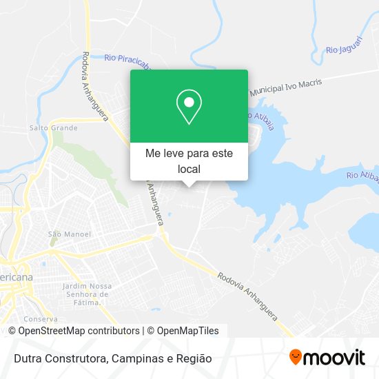 Dutra Construtora mapa
