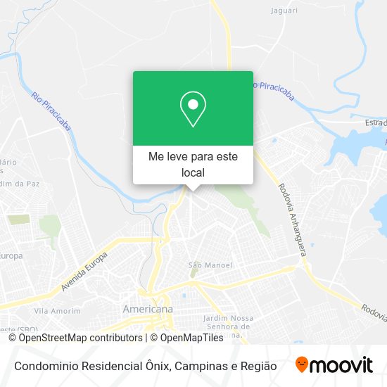 Condominio Residencial Ônix mapa