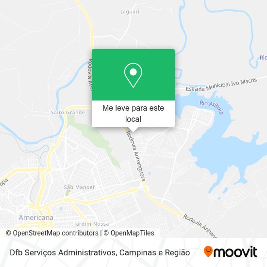 Dfb Serviços Administrativos mapa