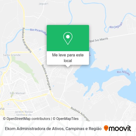 Ekom Administradora de Ativos mapa