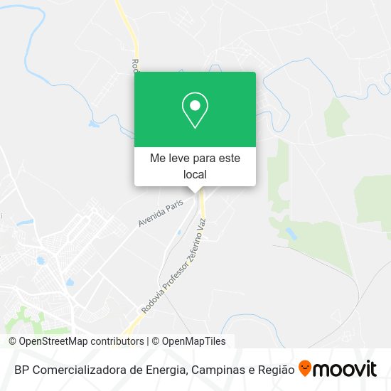 BP Comercializadora de Energia mapa