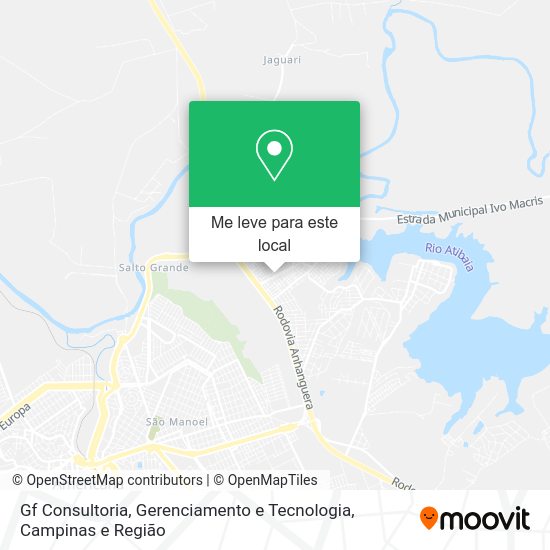 Gf Consultoria, Gerenciamento e Tecnologia mapa