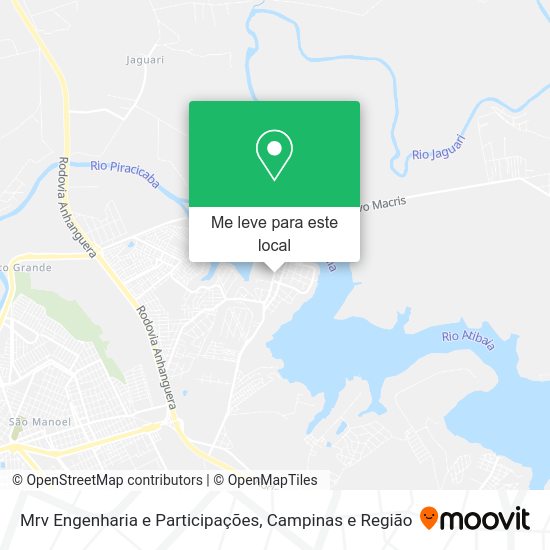 Mrv Engenharia e Participações mapa