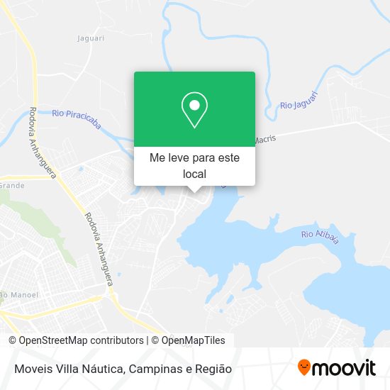 Moveis Villa Náutica mapa