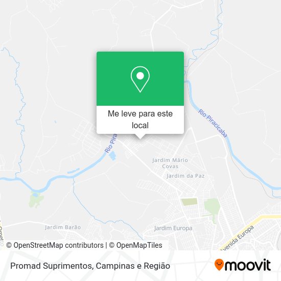 Promad Suprimentos mapa