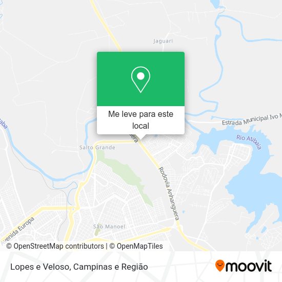 Lopes e Veloso mapa