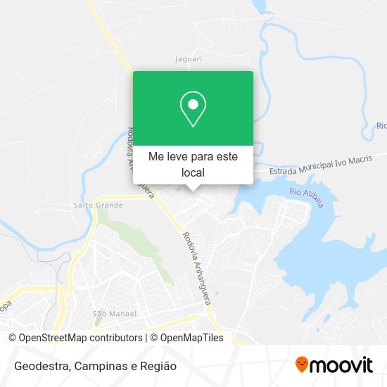 Geodestra mapa