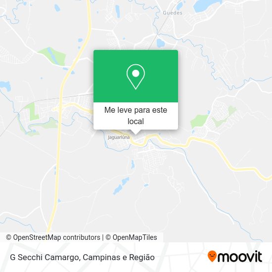 G Secchi Camargo mapa
